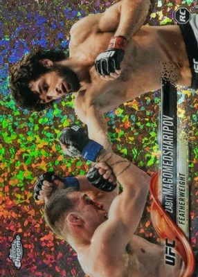 2018 Topps Chrome UFC #31 Diamond Refractor