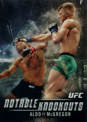 2018 Topps Chrome UFC #NK-CM Notable Knockouts