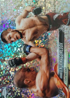 2018 Topps Chrome UFC #15 Diamond Refractor