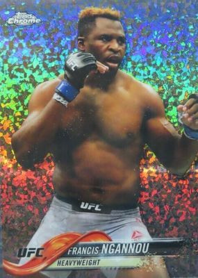 2018 Topps Chrome UFC #32 Diamond Refractor