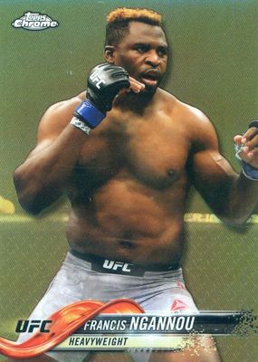 2018 Topps Chrome UFC Refractor