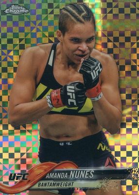 2018 Topps Chrome UFC #20 X-Fractor