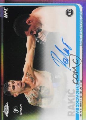 2019 Topps Chrome UFC #FA-AR Fighter Autographs (1st Auto)