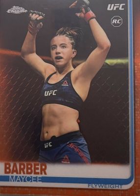 2019 Topps Chrome UFC #56 Orange Refractor /25