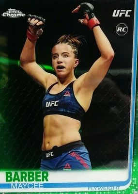 2019 Topps Chrome UFC #56 Green Refractor /99