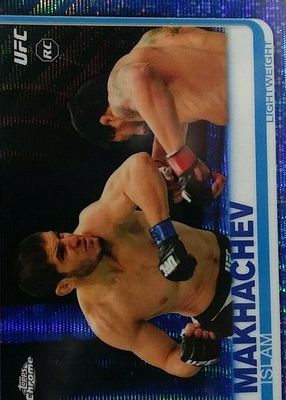 2019 Topps Chrome UFC #92 Blue Wave Refractor /75