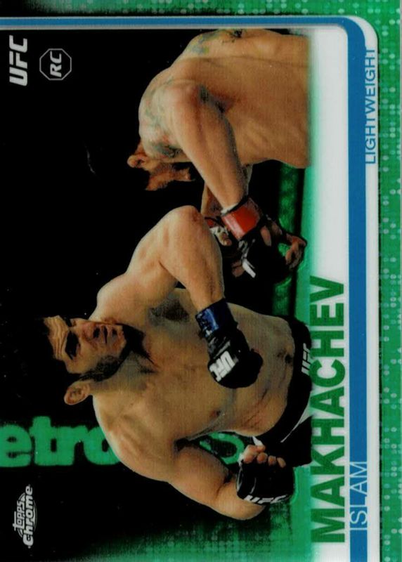 2019 Topps Chrome UFC #92 Green Refractor /99