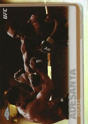 2019 Topps Chrome UFC #57 Sepia Refractor