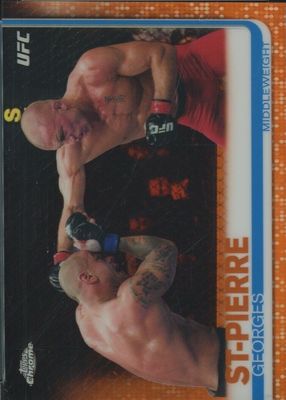 2019 Topps Chrome UFC #5 Orange Refractor /25