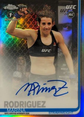 2019 Topps Chrome UFC #FA-MRO Fighter Autographs (1st Auto)