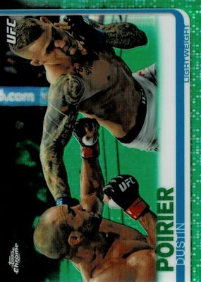 2019 Topps Chrome UFC #58 Green Refractor /99