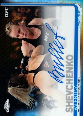 2019 Topps Chrome UFC #FA-VS Fighter Autographs