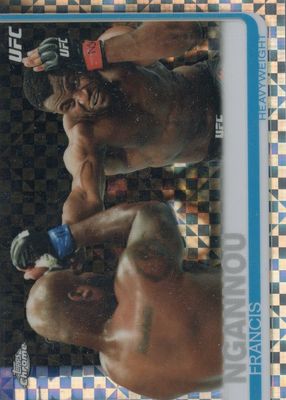 2019 Topps Chrome UFC #55 X-Fractor