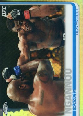 2019 Topps Chrome UFC Refractor