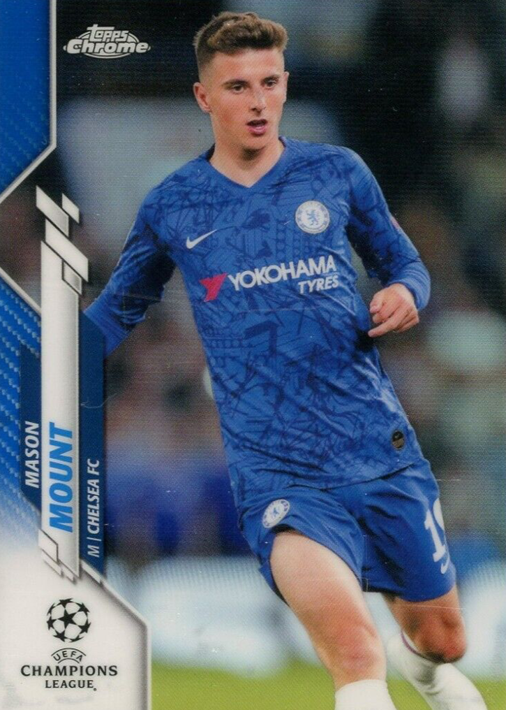 Mason Mount 2019 Topps Chrome UEFA Champions League #30 Blue Refractor /150  Price Guide - Sports Card Investor