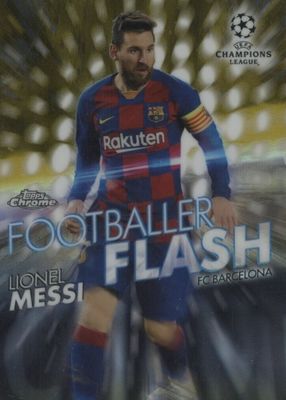 2019 Topps Chrome UEFA Champions League #FF-LM Footballer Flash - Gold Refractor /50