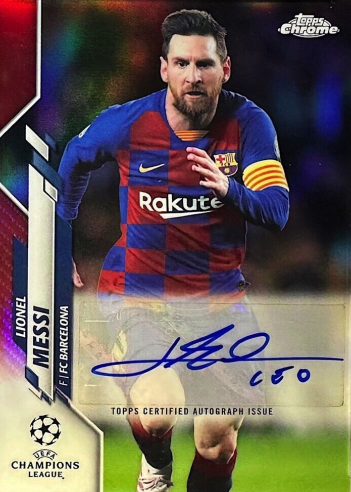 Lionel Messi 2019 Topps Chrome UEFA Champions League #CA-LM 