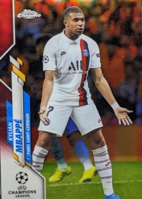 2019 Topps Chrome UEFA Champions League #26 Red Refractor /10