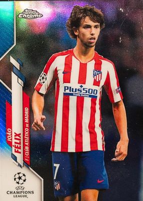 2019 Topps Chrome UEFA Champions League #25 Blue Refractor /150