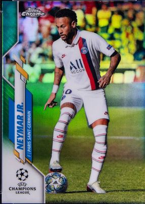 2019 Topps Chrome UEFA Champions League #95 Green Refractor /99