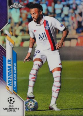 2019 Topps Chrome UEFA Champions League #95 Purple Refractor /250