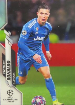 2019 Topps Chrome UEFA Champions League #100 SP Variation (Ball Fully Visible)