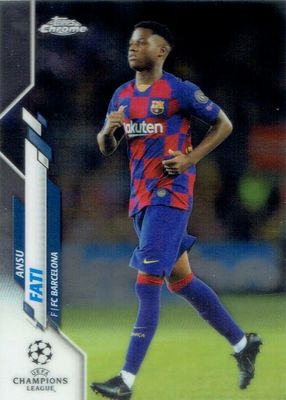 2019 Topps Chrome UEFA Champions League #45 Base