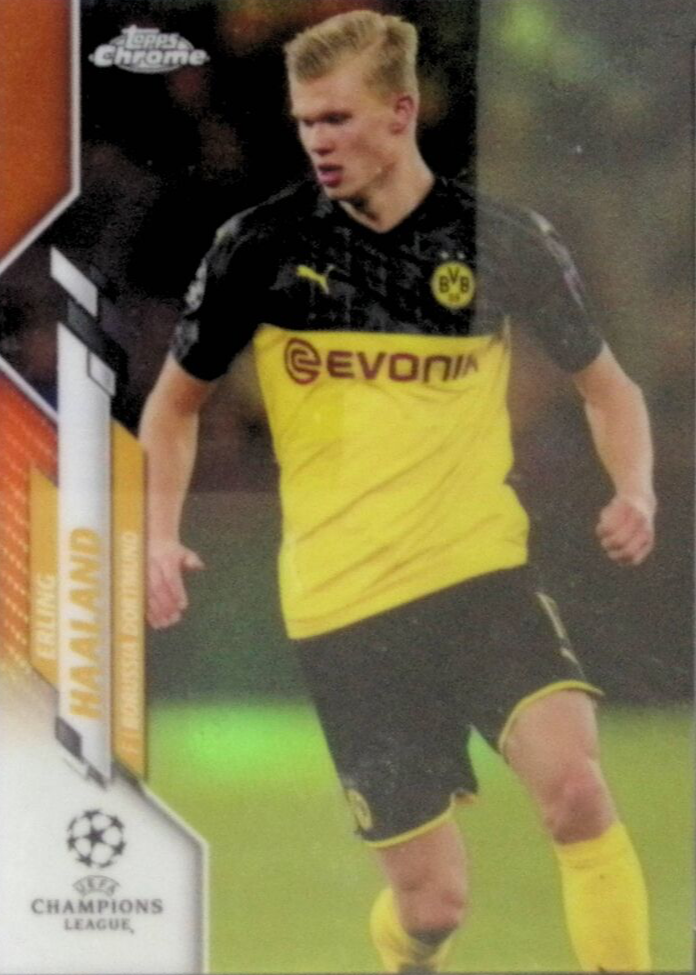 Erling Haaland 2019-20 Topps #SAL13 UCL Champions League RC