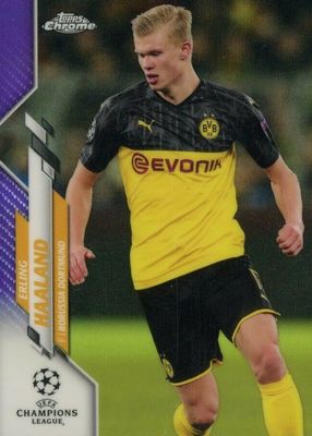 2019 Topps Chrome UEFA Champions League #74 Purple Refractor /250