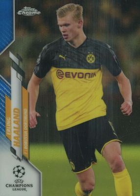 2019 Topps Chrome UEFA Champions League #74 Blue Refractor /150