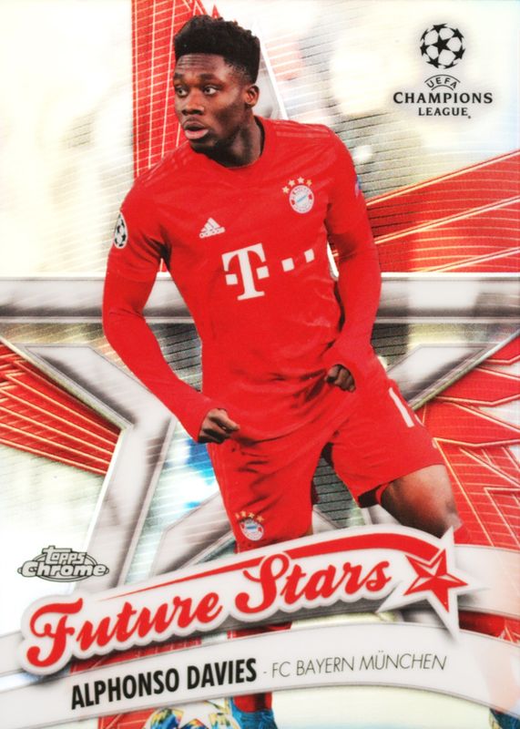 Alphonso Davies 2019 Topps Chrome UEFA Champions League #FS-AD Future Stars