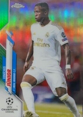 2019 Topps Chrome UEFA Champions League #33 Green Refractor /99