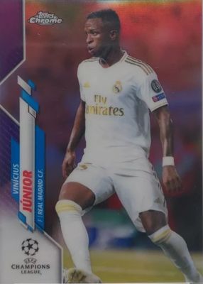 2019 Topps Chrome UEFA Champions League #33 Purple Refractor /250