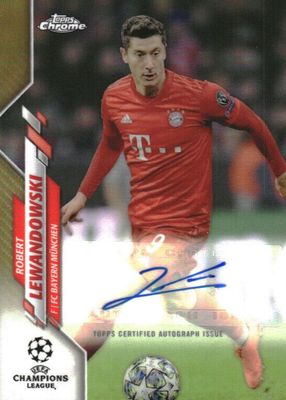 2019 Topps Chrome UEFA Champions League #CA-RL Autographs - Gold Refractor /50