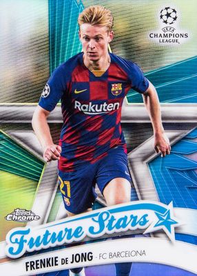 2019 Topps Chrome UEFA Champions League #FS-FDJ Future Stars