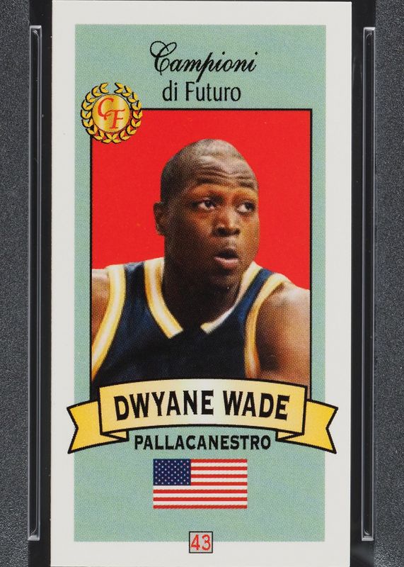 Dwyane Wade 2003 Campioni di Futuro #43 Base Rookie PSA 10