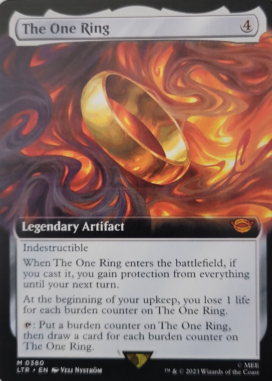 The One Ring 2023 The Lord of the Rings: Tales of Middle-Earth #380 Base (Extended  Art) Price Guide - Sports Card Investor