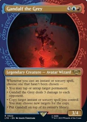 2023 The Lord of the Rings: Tales of Middle-Earth #322 Foil Showcase