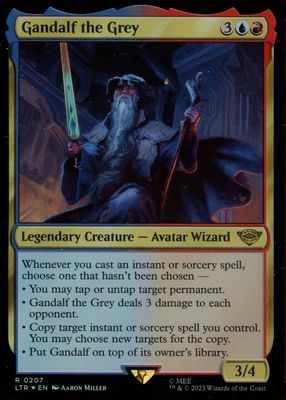 2023 The Lord of the Rings: Tales of Middle-Earth #207 Foil