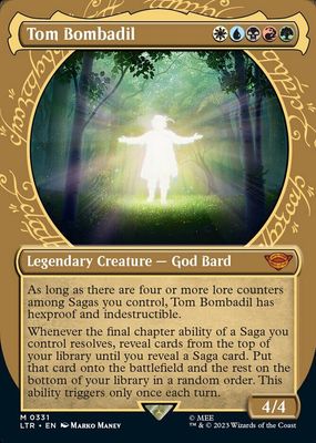 2023 The Lord of the Rings: Tales of Middle-Earth #331 Base Showcase