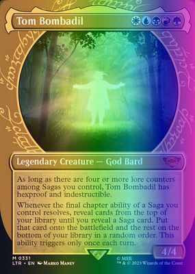 2023 The Lord of the Rings: Tales of Middle-Earth #331 Foil Showcase