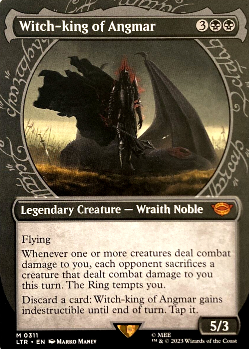 mtg flight of the witch king cards Amazon.com: Magic: The Gathering The Lord of The Rings: Tales of  Middle-Earth Scene Box main image 1