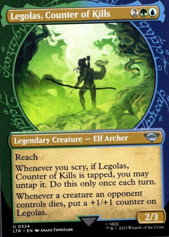 Legolas, Counter of Kills 2023 The Lord of the Rings: Tales of Middle ...