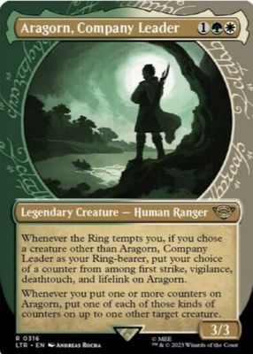2023 The Lord of the Rings: Tales of Middle-Earth #316 Foil Showcase
