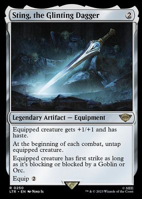 2023 The Lord of the Rings: Tales of Middle-Earth #250 Base