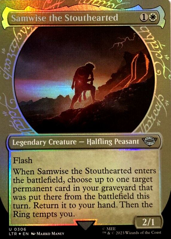 2023 The Lord of the Rings: Tales of Middle-Earth #306 Foil Showcase