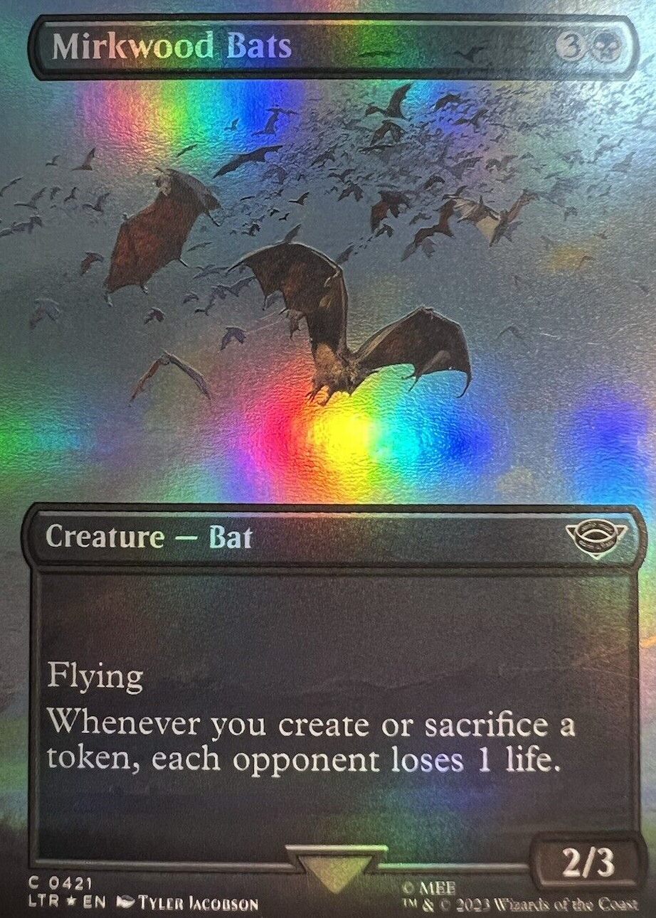 mtg cards like mirkwood bats Bats' surprising power in Magic: The Gathering each opponent loses 1 life. Mirkwood Bats 2023 The Lord