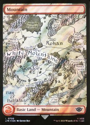 2023 The Lord of the Rings: Tales of Middle-Earth #720 Surge Foil
