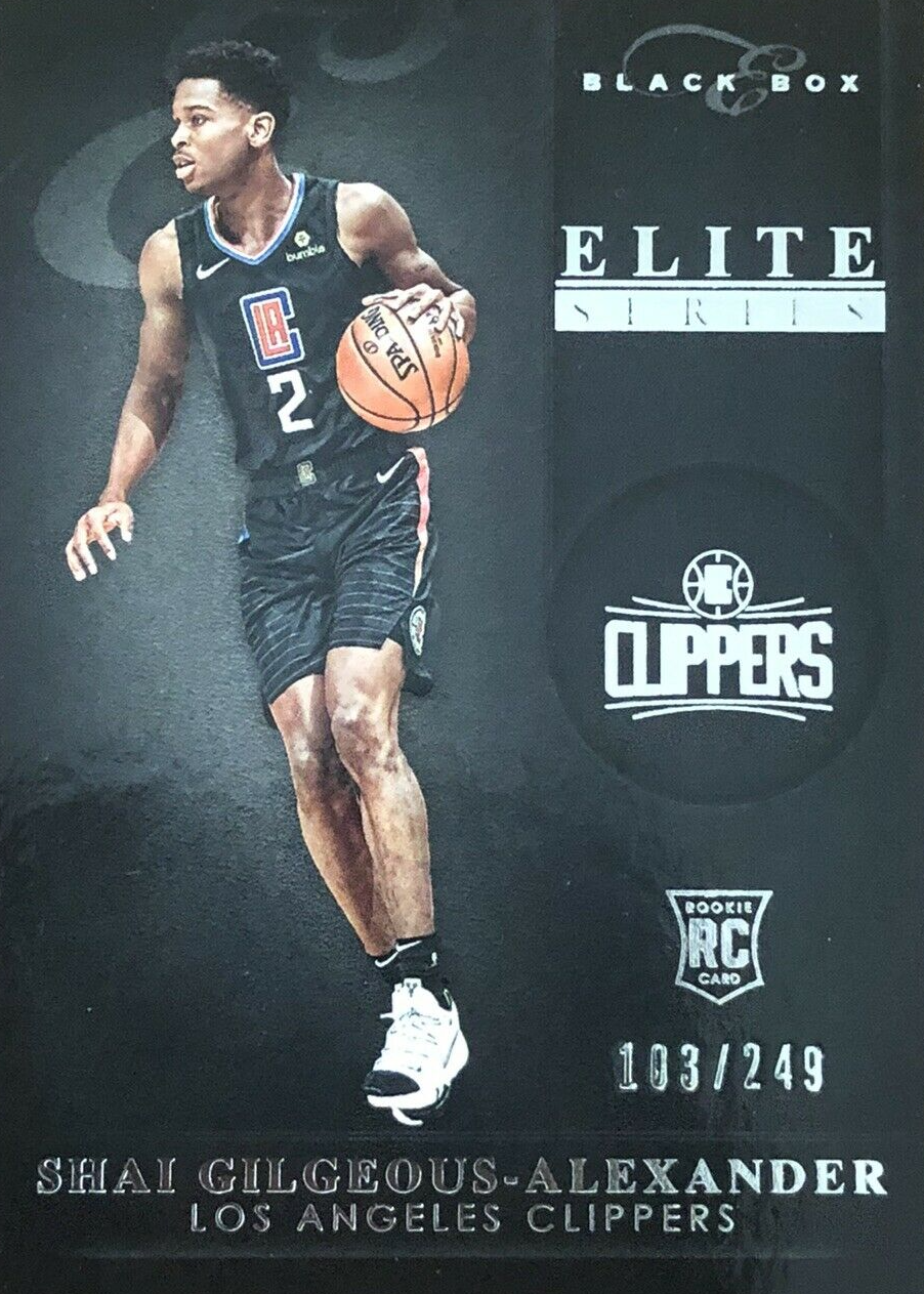 Shai Gilgeous-Alexander 2018 Chronicles #329 Elite Black Box /249
