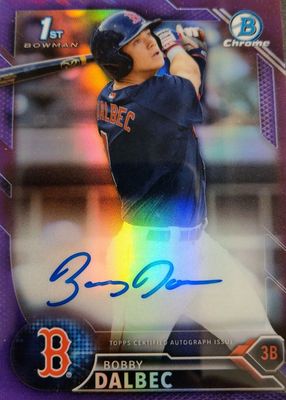 2016 Bowman Draft #CDA-BD Chrome DP Auto - Purple Refractor /250 (1st)